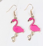 Øreringe -  flamingo, pink